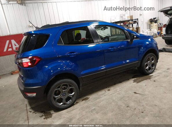 MAJ6P1CL9JC244737 2018 FORD ECOSPORT Blue 