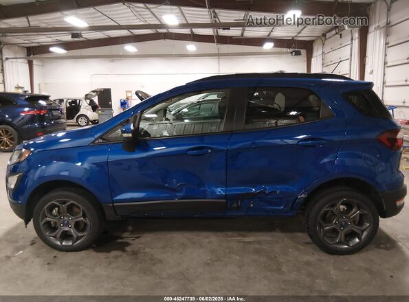 MAJ6P1CL9JC244737 2018 FORD ECOSPORT Blue 