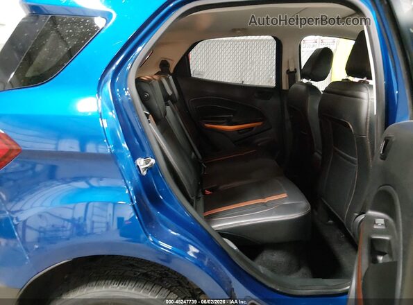 MAJ6P1CL9JC244737 2018 FORD ECOSPORT Blue 