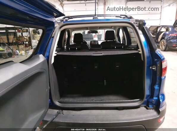 MAJ6P1CL9JC244737 2018 FORD ECOSPORT Blue 