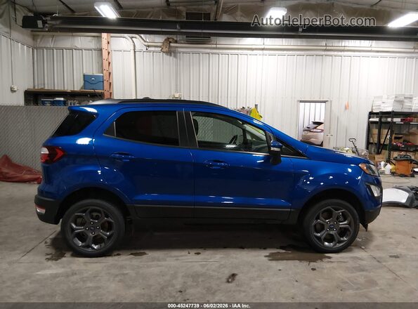 MAJ6P1CL9JC244737 2018 FORD ECOSPORT Blue 