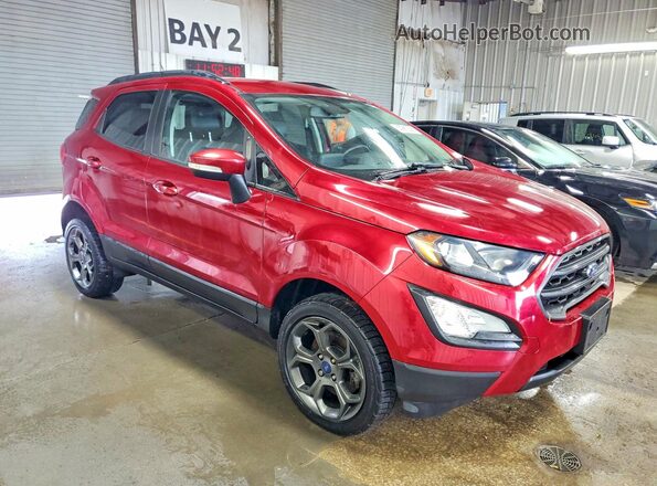 MAJ6P1CLXJC220379 2018 FORD ECOSPORT Red Передня права чверть