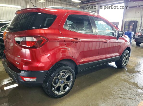 MAJ6P1CLXJC220379 2018 FORD ECOSPORT Red Задня права чверть