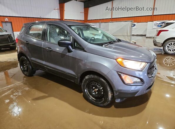 MAJ6P1SL1JC245317 2018 FORD ECOSPORT Gray Delantero derecho