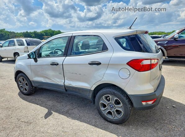 MAJ6P1SL8JC192938 2018 FORD ECOSPORT Silver Trasero izquierdo