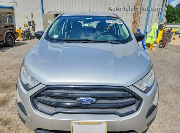 MAJ6P1SL8JC192938 2018 FORD ECOSPORT Silver Vista frontal