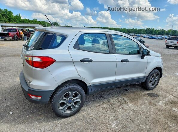 MAJ6P1SL8JC192938 2018 FORD ECOSPORT Silver Trasero derecho