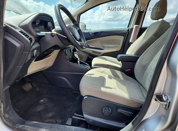 MAJ6P1SL8JC192938 2018 FORD ECOSPORT Silver Vista interior delantera