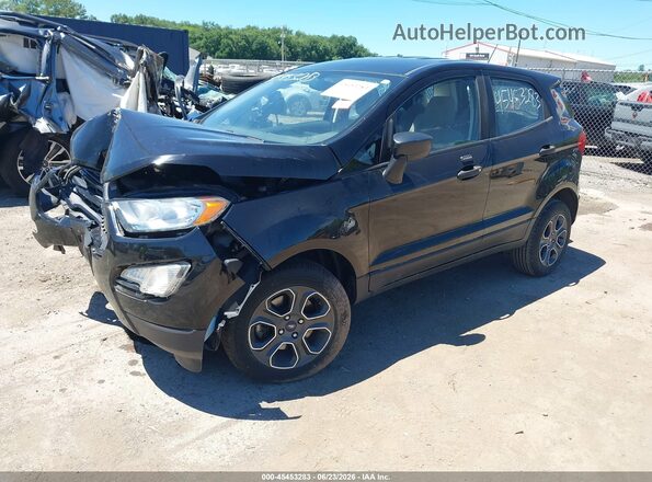 MAJ6P1SLXJC173663 2018 FORD ECOSPORT Black Передня ліва чверть