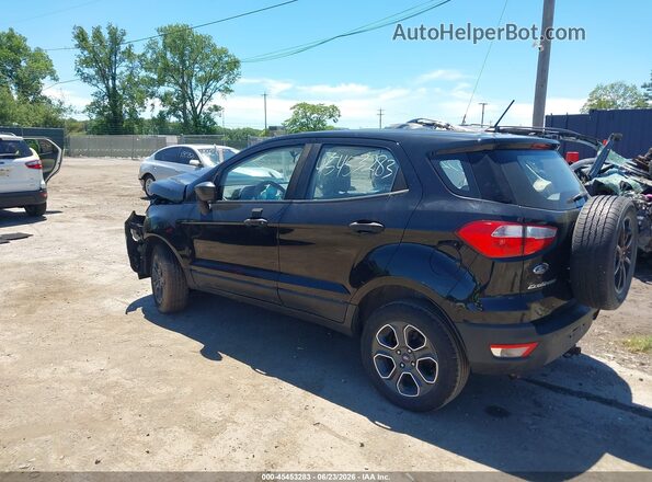 MAJ6P1SLXJC173663 2018 FORD ECOSPORT Black Задня ліва чверть
