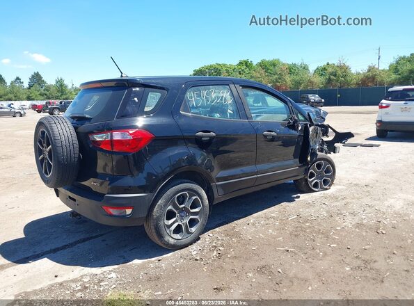 MAJ6P1SLXJC173663 2018 FORD ECOSPORT Black Задня права чверть