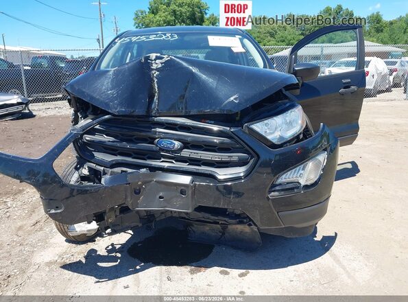 MAJ6P1SLXJC173663 2018 FORD ECOSPORT Black Вид спереду