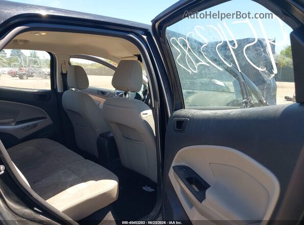 MAJ6P1SLXJC173663 2018 FORD ECOSPORT Black Вид наклейки з VIN-кодом
