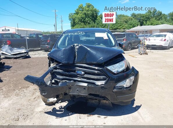 MAJ6P1SLXJC173663 2018 FORD ECOSPORT Black Вид задньої частини салону