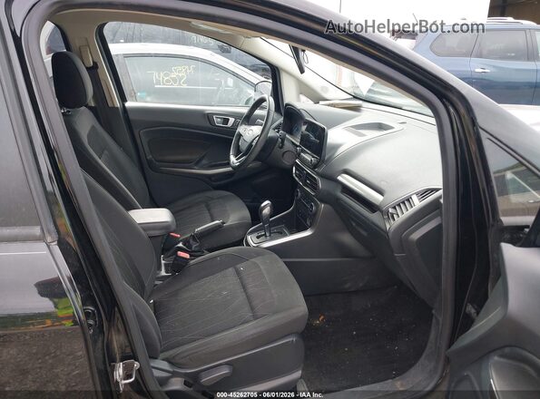 MAJ6P1UL0JC191800 2018 FORD ECOSPORT Black Vista interior delantera