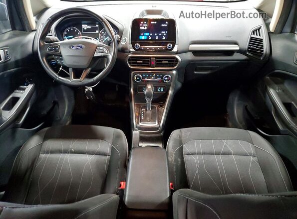 MAJ6P1UL0JC198746 2018 FORD ECOSPORT Gray Առջևի վահանակի տեսք