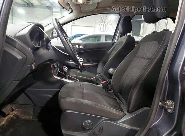 MAJ6P1UL0JC198746 2018 FORD ECOSPORT Gray Սալոնի դիմացի տեսք
