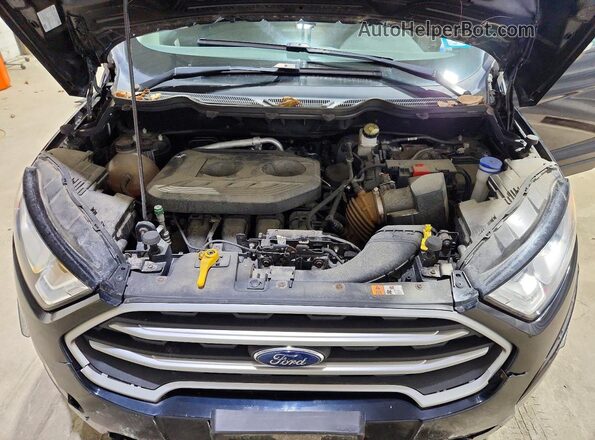 MAJ6P1UL1JC227977 2018 FORD ECOSPORT Black 