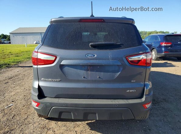 MAJ6P1UL2JC174027 2018 FORD ECOSPORT Gray Rear view