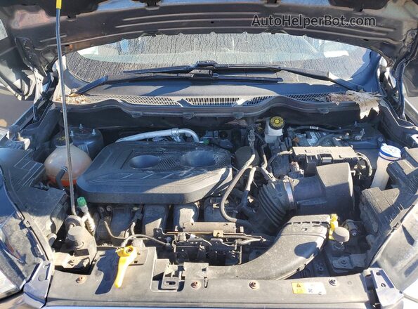 MAJ6P1UL2JC174027 2018 FORD ECOSPORT Gray Engine compartment view