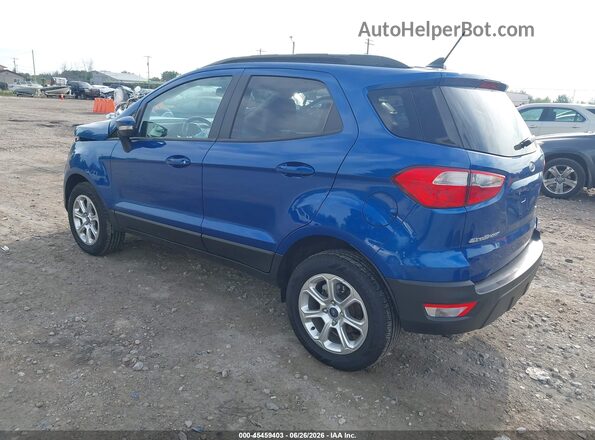 MAJ6P1UL2JC186193 2018 FORD ECOSPORT Dark Blue Tył lewy