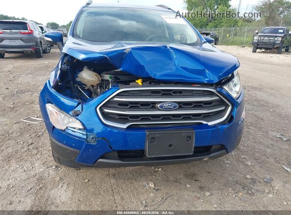 MAJ6P1UL2JC186193 2018 FORD ECOSPORT Dark Blue Widok z przodu
