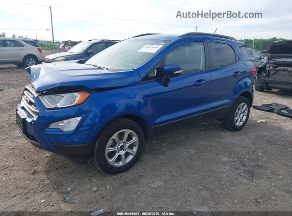 MAJ6P1UL2JC186193 2018 FORD ECOSPORT Dark Blue Przód lewy