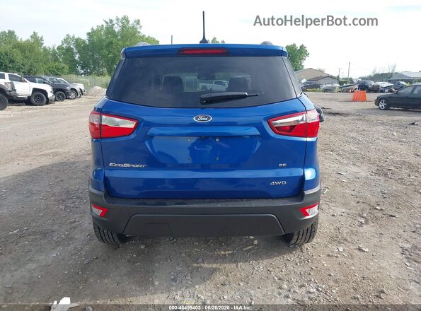 MAJ6P1UL2JC186193 2018 FORD ECOSPORT Dark Blue 
