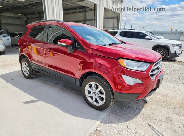 MAJ6P1UL2JC229107 2018 FORD ECOSPORT Red Передня права чверть