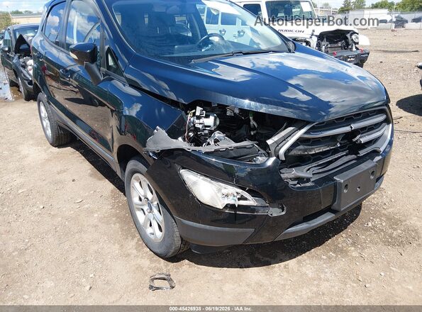 MAJ6P1UL3JC163652 2018 FORD ECOSPORT Black Вид спереду