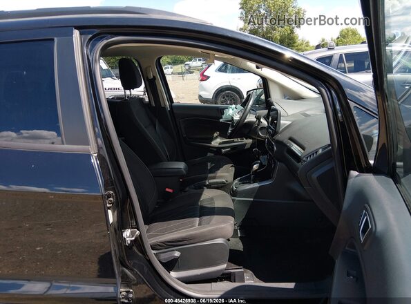 MAJ6P1UL3JC163652 2018 FORD ECOSPORT Black Вид салону спереду