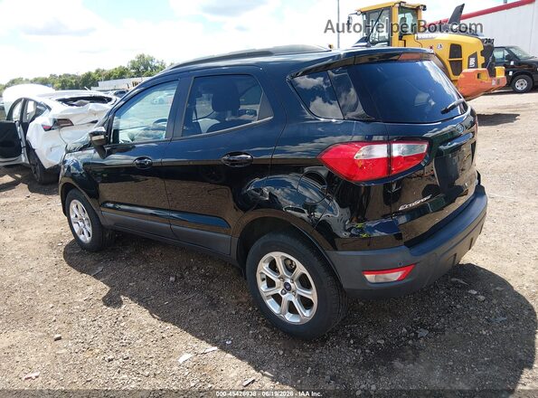 MAJ6P1UL3JC163652 2018 FORD ECOSPORT Black Задня ліва чверть