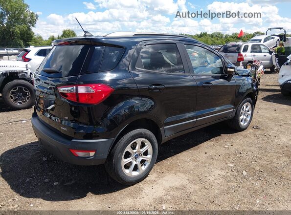 MAJ6P1UL3JC163652 2018 FORD ECOSPORT Black Задня права чверть