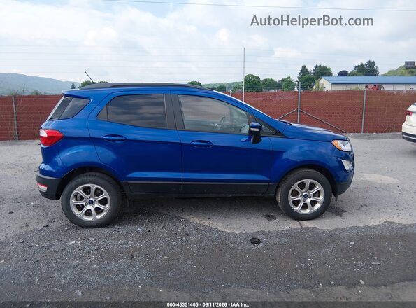 MAJ6P1UL3JC182685 2018 FORD ECOSPORT Blue Widok wnętrza 360 stopni
