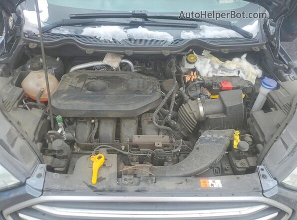 MAJ6P1UL3JC216303 2018 FORD ECOSPORT Charcoal ძრავის განყოფილების ხედი