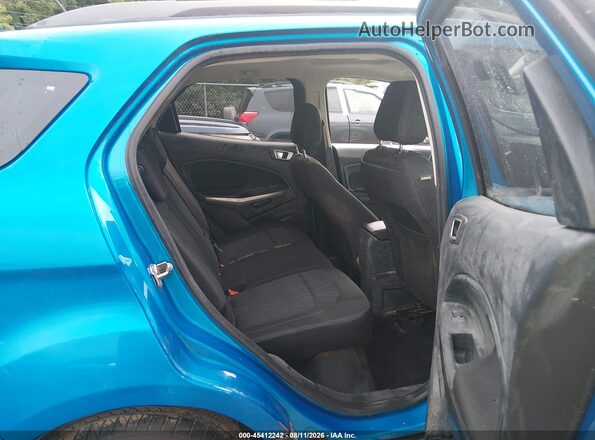 MAJ6P1UL3JC242903 2018 FORD ECOSPORT Blue Widok naklejki z numerem VIN