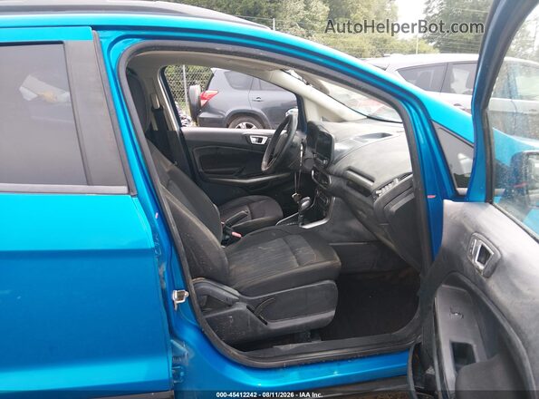 MAJ6P1UL3JC242903 2018 FORD ECOSPORT Blue Widok wnętrza z przodu