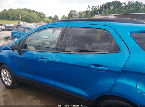 MAJ6P1UL3JC242903 2018 FORD ECOSPORT Blue Widok wnętrza 360 stopni