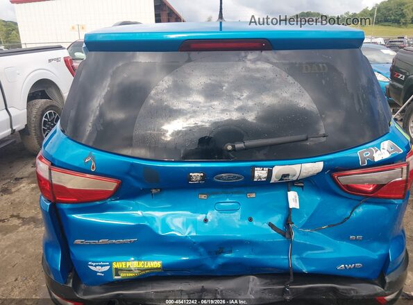 MAJ6P1UL3JC242903 2018 FORD ECOSPORT Blue 