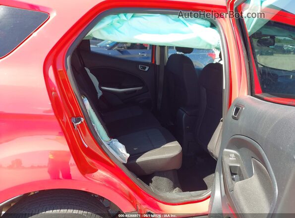 MAJ6P1UL4JC226922 2018 FORD ECOSPORT Red VIN sticker view