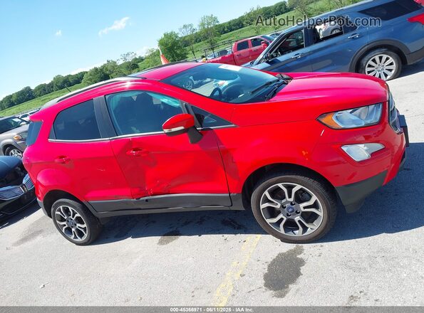 MAJ6P1UL4JC226922 2018 FORD ECOSPORT Red Rear interior view
