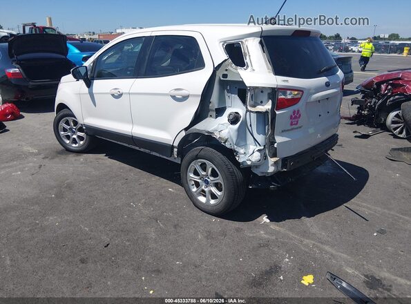MAJ6P1UL5JC187578 2018 FORD ECOSPORT White Tył lewy