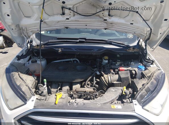 MAJ6P1UL5JC187578 2018 FORD ECOSPORT White Widok z tyłu
