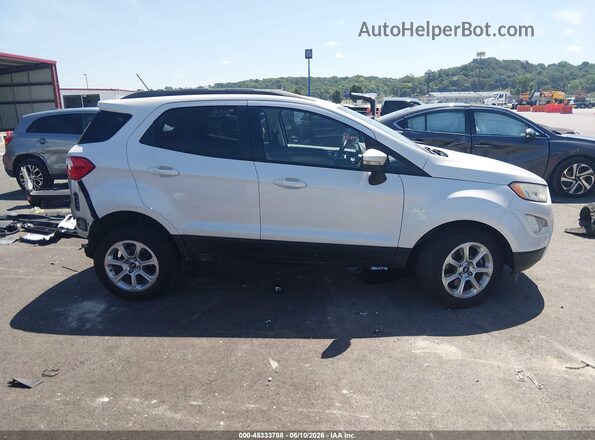 MAJ6P1UL5JC187578 2018 FORD ECOSPORT White Widok wnętrza 360 stopni