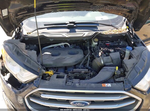 MAJ6P1UL6JC165542 2018 FORD ECOSPORT Черный Вид сзади