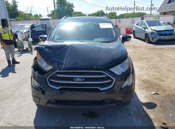 MAJ6P1UL6JC165542 2018 FORD ECOSPORT Черный Вид задней части салона