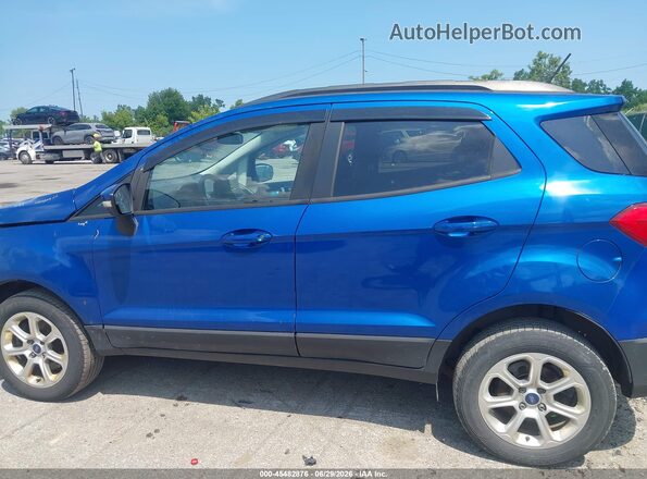 MAJ6P1UL6JC198010 2018 FORD ECOSPORT Blue Widok wnętrza 360 stopni