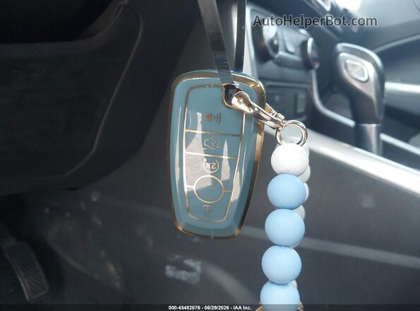 MAJ6P1UL6JC198010 2018 FORD ECOSPORT Blue Widok deski rozdzielczej