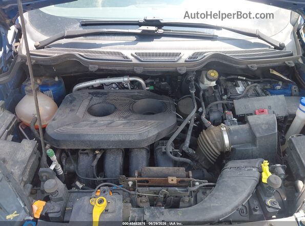 MAJ6P1UL6JC198010 2018 FORD ECOSPORT Blue Widok z tyłu