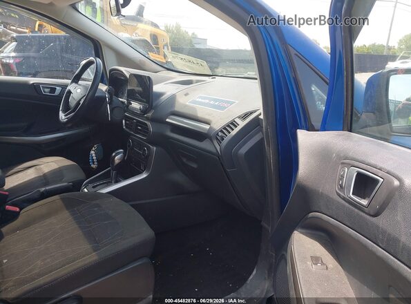 MAJ6P1UL6JC198010 2018 FORD ECOSPORT Blue Widok wnętrza z przodu